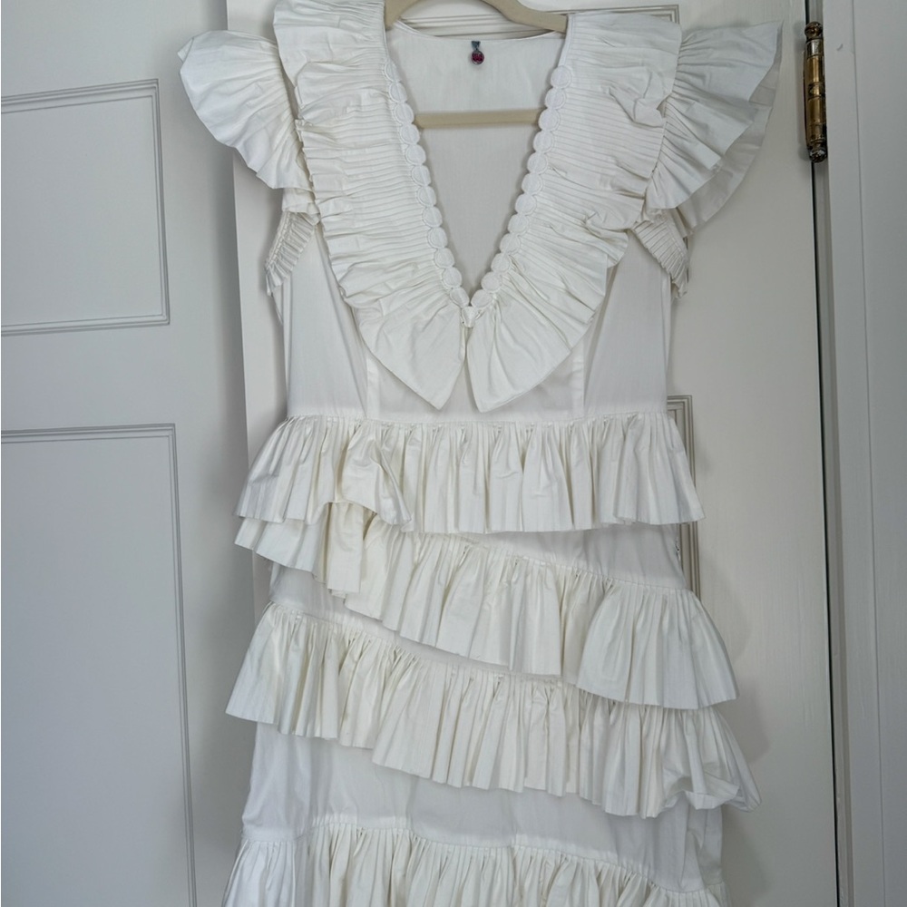 Celia B ruffle dress